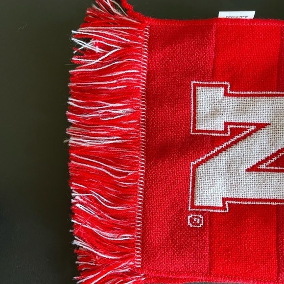 Nebraska Cornhuskers UNL Scarf go big red - Picture 5 of 8